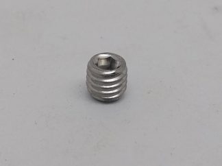 M5 X 5MM GRUB SCREW STAINLESS FLAT POINT