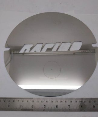 RAPIDO CARRIER WHEEL STAINLESS INSERT EMBELLISHER REAR (ALLOY RIM ONLY) SPARE WHEEL