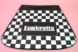 MUD FLAP - LAMBRETTA WITH CHECK