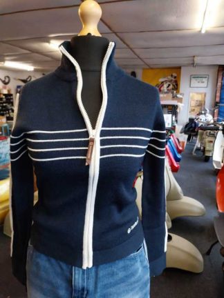 LAMBRETTA LADIES JUMPER 6827 NAVY 70%COTTON/30%ACRYLIC SIZE 10