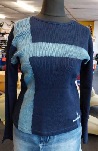 LAMBRETTA LADIES JUMPER 6938 INDIGO 100% COTTON STIPULTA SIZE (10/14)