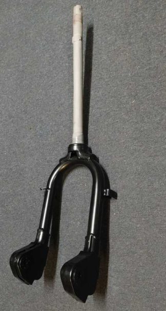 GP FORKS WITH DAMPER MOUNTS 200CC (NO INTERNALS) BLACK POWDER COATED (READ WEB TEXT)