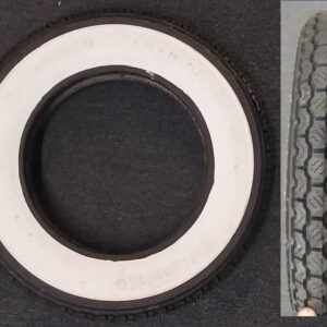 White Wall K62 Continental Tyre 350 X 10