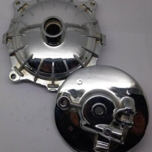 CHROME FRONT HUB AND BACK PLATE SIL
