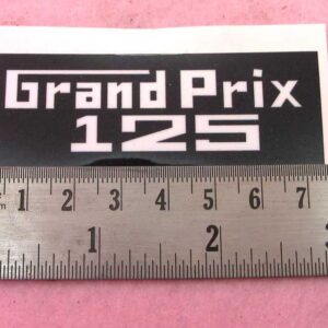Sticker Grand Prix 125
