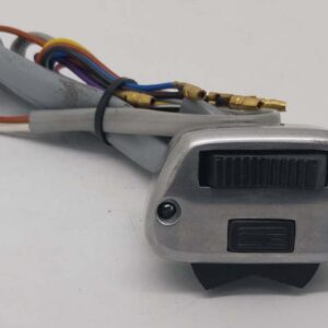 LI III LIGHT SWITCH HORN DIP POLISHED FINISH GREY CABLE