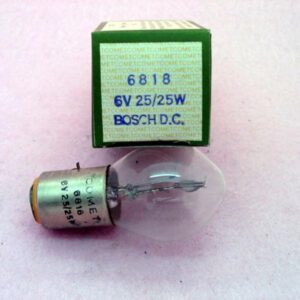 6 Volt Headlight Bulb 25/25