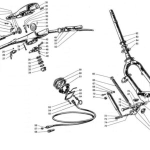 STEERING LOCK PIN SPRING ******ONLY IN PIN KIT****** ******CODE 3850******