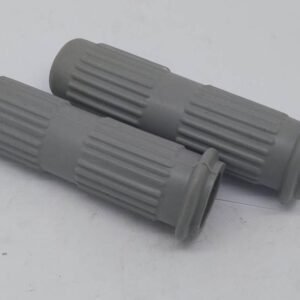 Twist Grips (Pair) Long Soft Grey
