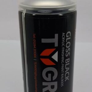 Gloss Black Acrylic Paint Tygris P302