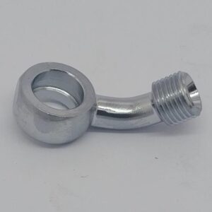 45 Degree Banjo Pwrhose+ Venhill Hydraulic Chrome Powerhose Plus M10