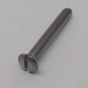 M4 X 30Mm Cheesehead Raised Head Countersunk Slotted Stainless