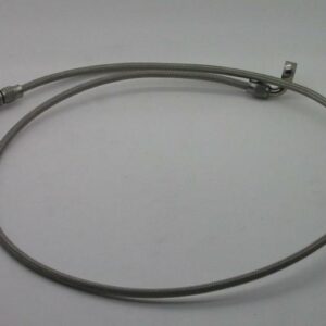 Hydraulic Hose Open Braide, 1000Mm 20Deg And 90Deg Banjo Fitted