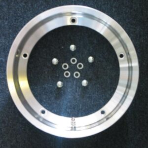 VESPA TUBELESS ALUMINIUM WIDE RIM SIP 3.0 10" POLISHED SPACER SUPPLIED