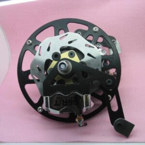 Twin Disc With Radial Calipers Anti Dive Only, Chrome Caliper