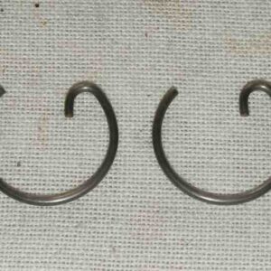 Wire Piston Circlips (Pair) 1.2Mm Thick (Asso Type)