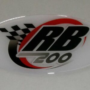 Rb 200 Jell Bubble Graphic Badge Sticker Rb200 Gell