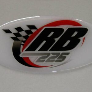 Rb 225 Jell Bubble Graphic Badge Sticker Rb225 Gell