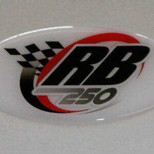 Rb 250 Jell Bubble Graphic Badge Sticker Rb250 Gell