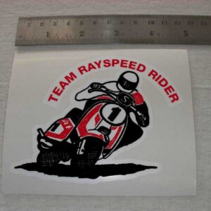 Sticker Team Rayspeed Medium (H-90Mm W-115Mm) Graphic