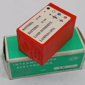 Flasher Unit Relay Dc 4 Terminals Vespa Ve16014