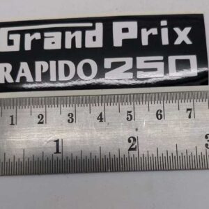 Grand Prix Rapido 250 Graphic Sticker