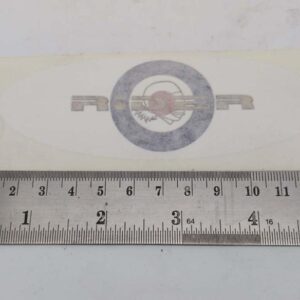 Target Helmet Rider Graphic Sticker Small (Approx 120Mm)