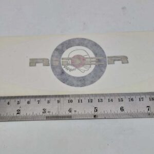 Target Helmet Rider Graphic Sticker Large (Approx 210)