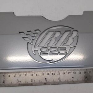 RB22 SPLASH PLATE STAINLESS RB225 SILVER POWDER COATED