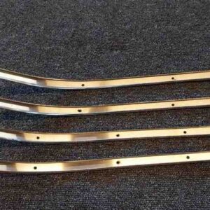 Stainless Steel Channel (Set Of 4) Legshield Runners