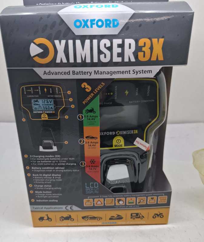 Oximiser 3X Battery Managment System Oxford El200