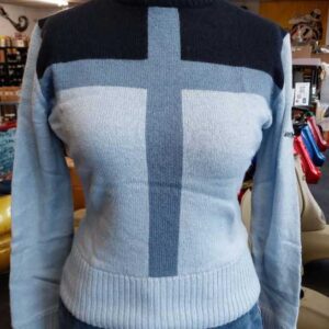 LAMBRETTA LADIES JUMPER POWDER 6830 50%LAMBSWOOL/50%COTTON SIZE 10