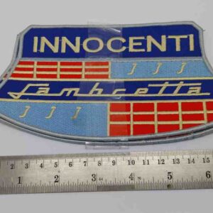 INNOCENTI PATCH LARGE GOLD ON BLUE