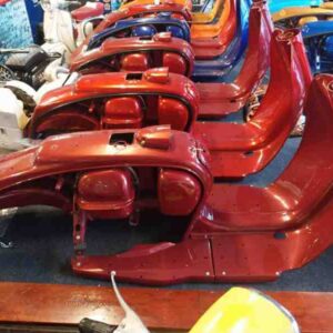 Gp 200 Restored Chassis (Not Made Up) Maroon Metallic