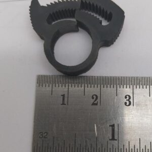 Ratchet Clamp Hose Clip Black Nylon