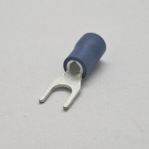 4Mm Blue Fork Terminal